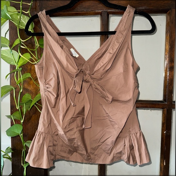 Anthropologie Odille Brown Top - Picture 1 of 3